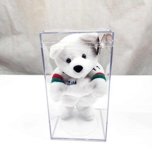 Nwt 1999 Mark Messier Salvino's Bammers Beanie Bear - Picture 4 of 7